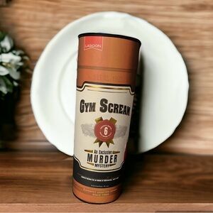 NEW Gym Scream A Kentucky Murder Mystery Lagoon Group Game Who Done It Game